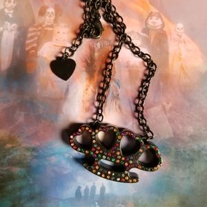 Rock Rebel Rainbow Brass Knuckles